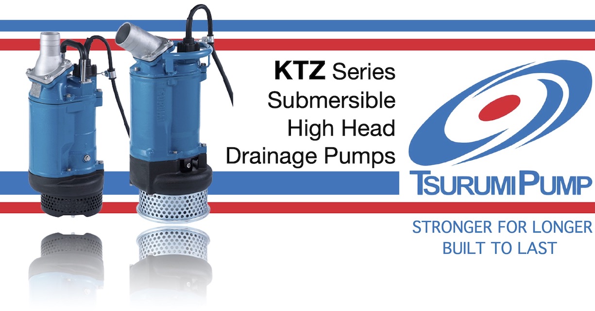 Tsurumi Ktz Heavy Duty Drainage Sump Pumps